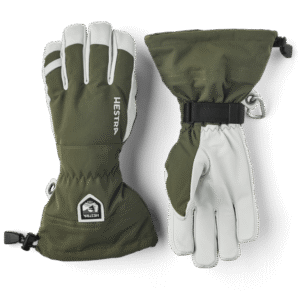 Army Leather Heli Ski 5 finger